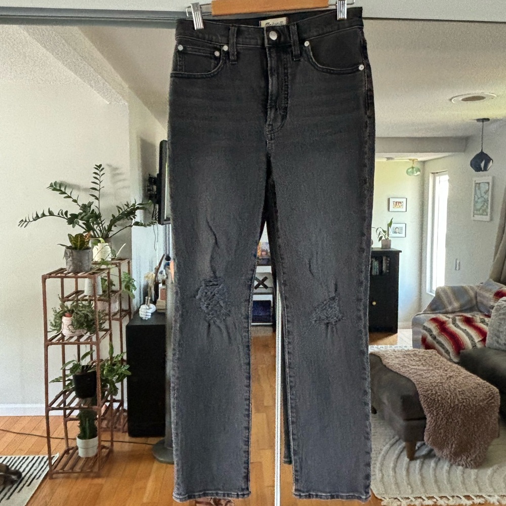 Madewell - The Perfect Vintage Jean in Bartlett Wash: Ripped Edition - Size 27